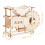 4St Draagbare Dorsmachine Speelset Beige Voor Thuis Leren 11
