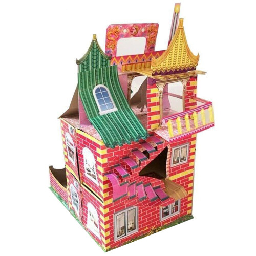 Großformatige Papier-Villa Ahnenopfer Und