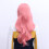 1 Krullend Cosplay Haarstuk Dansfeest Roze 7