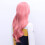 1 Krullend Cosplay Haarstuk Dansfeest Roze 8