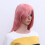 1 Krullend Cosplay Haarstuk Dansfeest Roze 9