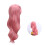 1 Krullend Cosplay Haarstuk Dansfeest Roze 4