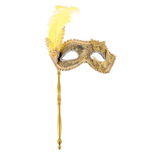 3Stk Maskerade Maske Mit Pailletten Stab Für Party Cosplay