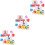 3 Sets Letter Educatief Speelgoed Voor Kinderen 6