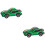 2St Creatief Raceauto Speelgoed Lichtgroen Leerzaam 6