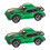 2St Creatief Raceauto Speelgoed Lichtgroen Leerzaam 5