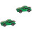 2St Creatief Raceauto Speelgoed Lichtgroen Leerzaam 3