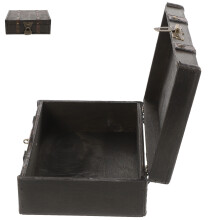 Lock Storage Box Kratzfester Schmuckkasten 22x15x7,5 Cm