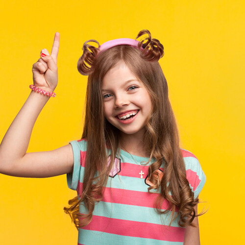 1 Stuk Haarversiering Pruik Kinderkapsel Haaraccessoire 1