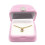 Handtasche Geformte Ring Schmuckbox Pink 2