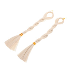 2 Bosjes Poppruik Hoge Temperatuur Haar Cosplay Beige