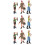 9St Exquise Mini Mensenfiguren Set Stevig Landschap Ornament 8