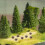 Miniature Kunstgrascluster Voor DIY Micro Landschap En Modelspoor 7