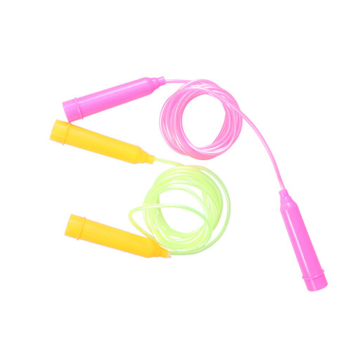 2Stk Kinder Springseil PVC Für Mit Langlebigem Stahlseil 2