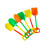 6 Stuks Plastic Schepje Strand Speelgoed Lichtgewicht 7