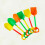 6 Stuks Plastic Schepje Strand Speelgoed Lichtgewicht 10