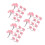 30St Plastic Model Roze Voor Miniatuur Landschap 10