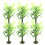 12St Modelbomen Plastic Groen Miniatuur Decor Voor Diorama 2