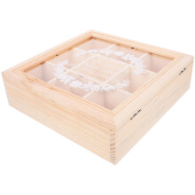 Raindrops Schmuck Organizer Beige 1 Satz 9,4x9,4x2,8 Zoll