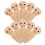 10 Stuks Onafgewerkte Peg Diy Mini 10