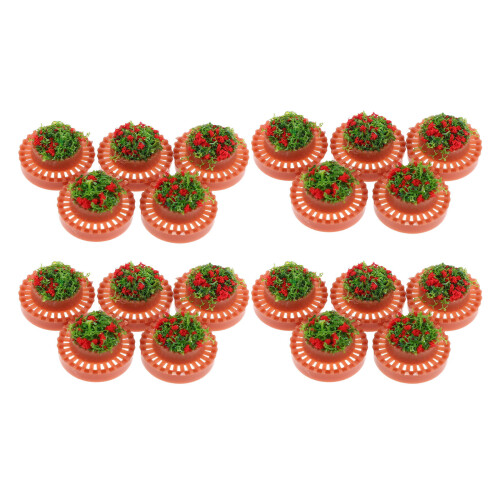 60Stk Mini Blumentöpfe Vielseitig Für Deko Set 1