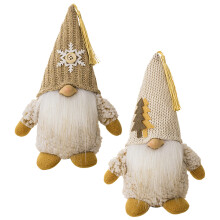 4 Weihnachtswichtel Tischdekoration Puppe Zimmerdeko
