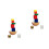 2 Stuks Halfrond Balancerend Stapelbare Bouwstenen Set 5