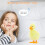 1Set Opwindbare Kip En Eend Knuffelspeelgoed Willekeurige Kleur 8