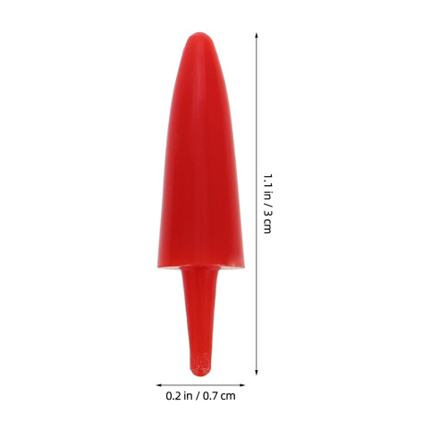 100 Stuks Plasticen Sneeuwman Kerstversiering 1