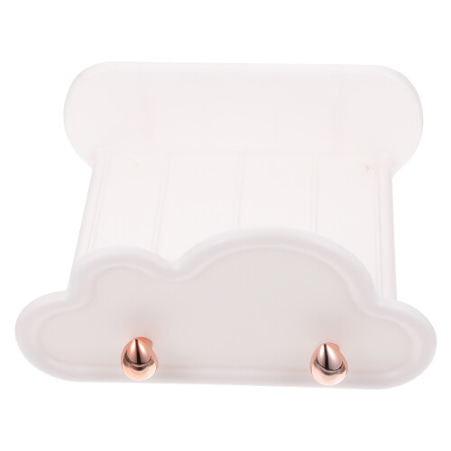 1 Stuk Plastic Wit Opbergzak Rek Hanger