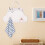 1 Stuk Plastic Wit Opbergzak Rek Hanger 10