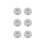 Ohrring-Herstellungs-Set Ohrstecker Silber 20 4