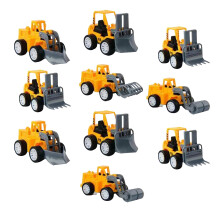 10St Mini Baumaschinen LKW Zurückziehen Auto Spielzeug Für Kinder