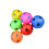 9 Opblaasbare Voetballen Voor Kinderen Multikleur Plastic 6