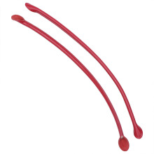 1 Paar 60 Cm Leren Handtasje Band Vervangingsband Rood
