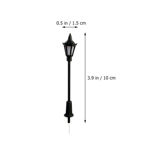 10St Micro Landschap Mini Straatlantaarns 1:75 Verlichting 2