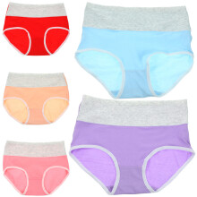5 Vrouwen Katoenen Taille Slipjes Comfortabele Slipjes
