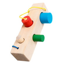 Kinder Sensorische Holzbausteine Spielzeug Interessantes Lernspielzeug