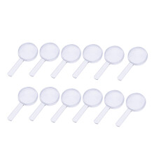 12Stk 5X Kunststoff Lupe Handlupe Mini Lupe Für Kinder