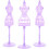 3 Stuks Pop Mannequin Model Pop Kledingstaander Holle Display Steun 9