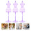 3 Stuks Pop Mannequin Model Pop Kledingstaander Holle Display Steun 5