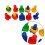 2Stück Eine Pädagogisches -Matching Puzzle Für Kinder 9