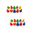 2Stück Eine Pädagogisches -Matching Puzzle Für Kinder 7
