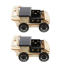 10 Sets Solarauto Baubausatz Spielzeug Für Kinder Aus Holz