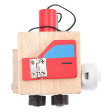 Busy Board Fidget Spielzeug Aus Holz Montessori Lernspielzeug