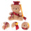 Mini Abschlussbär Blumenbär Deko Abschlussgeschenk 5