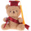 Mini Abschlussbär Blumenbär Deko Abschlussgeschenk 4