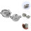 1 Set Lernmini-Kocher Mit Simulations-Topf Dekorativer -Topf 5