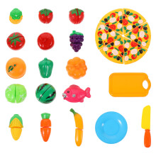 1 Set Kinder - Und Gemüseschneidespielzeug Rollenspiel