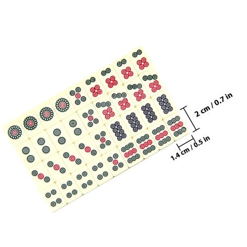 1 Set Reise Kleines Mahjong Traditionelle Chinesische Version 1